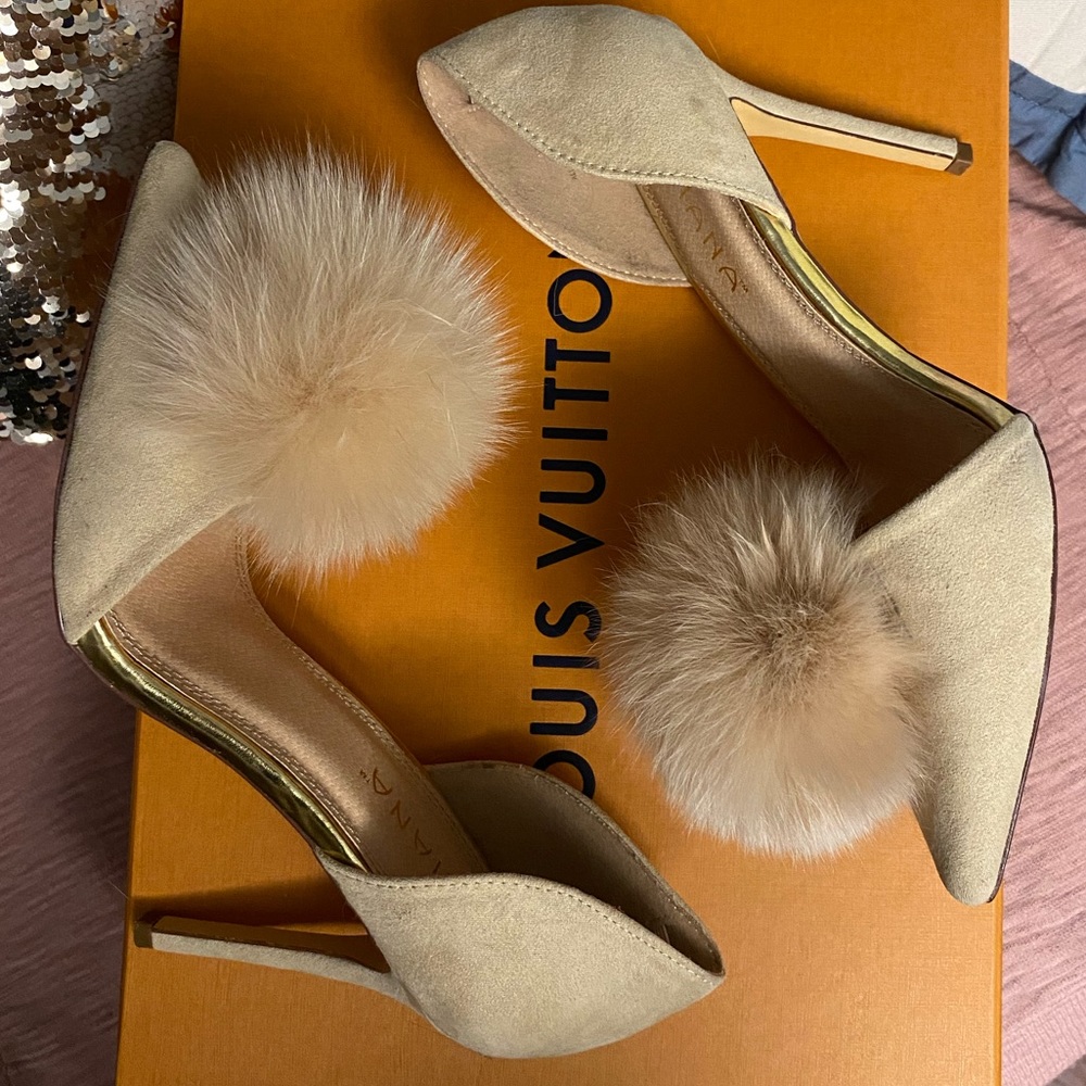 Liliana Beige Pumps